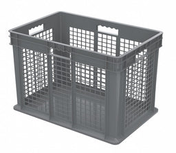 G6572 Straight Wall Ctr Gray Vented IndGrdPoly