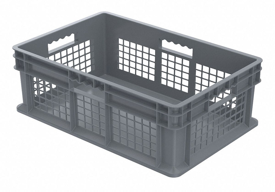 G6575 Straight Wall Ctr Gray Vented IndGrdPoly