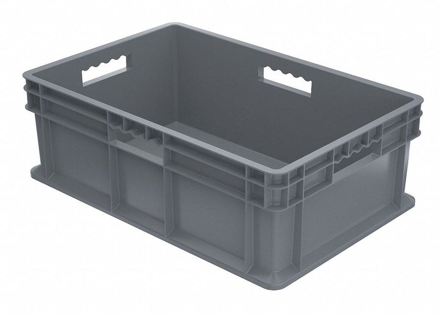 G6573 Straight Wall Ctr Gray Solid IndGrdPoly
