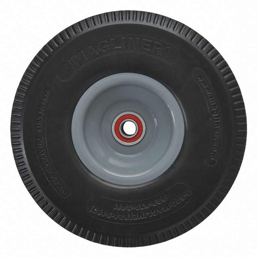 Replacement Wheel 250 lb Black Steel