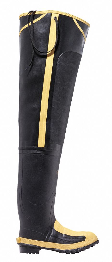 D9561 Hip Wader Men s 8 Steel Black PR