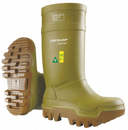 D9542 Rubber Boot Men s 6 Knee Green PR