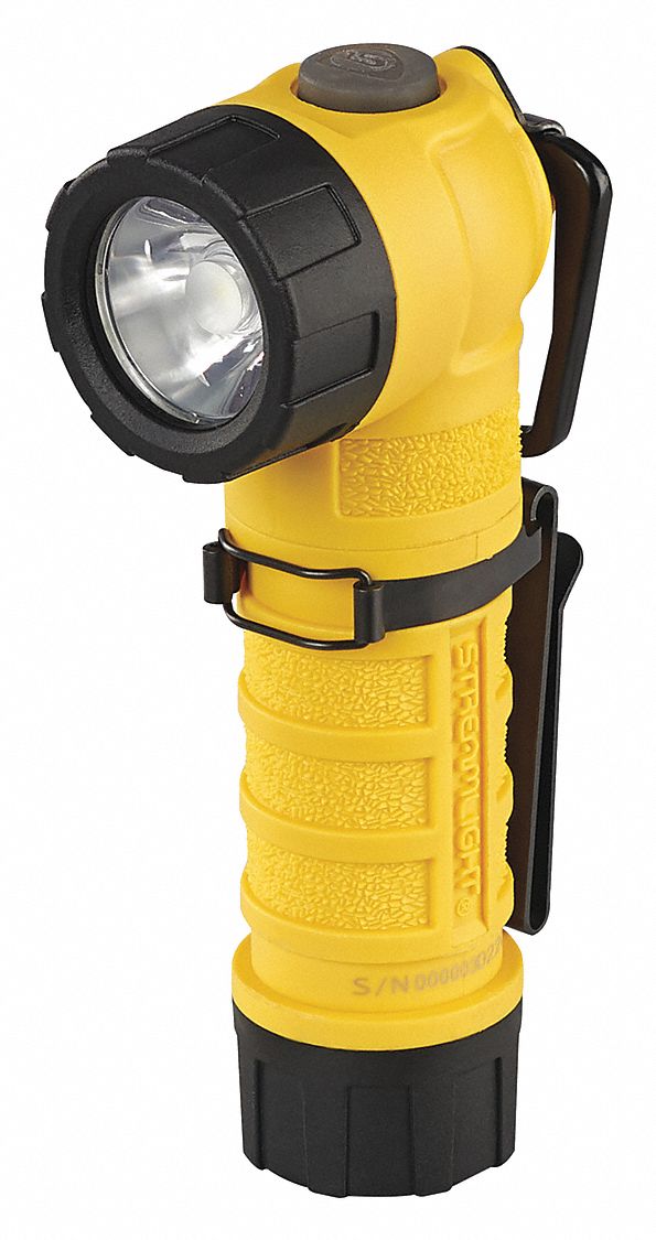 Handheld Flashlight Nylon Yellow 500lm