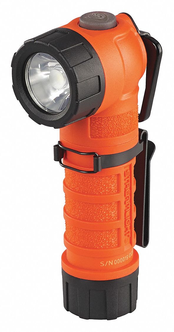 Handheld Flashlight Nylon Orange 500lm