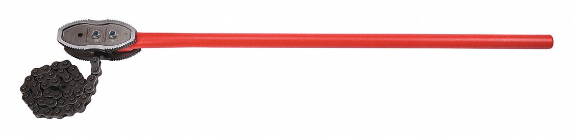 Chain Pipe Wrench 163 cm Overall Length