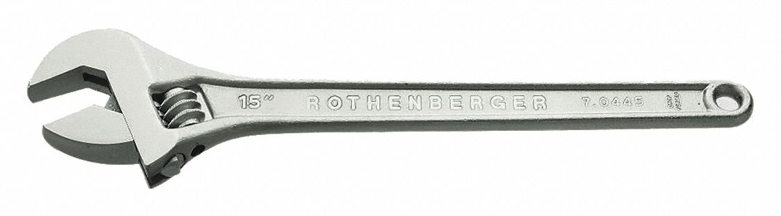 Wrench 6 in L Overall Chrome Finish