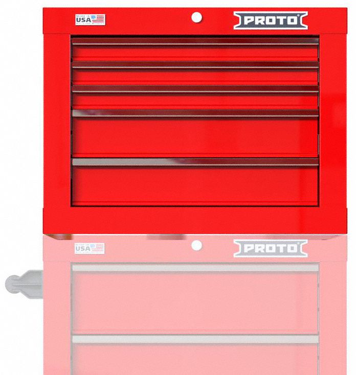 Gloss Red Heavy Duty Top Chest