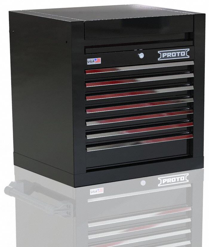 Gloss Black Heavy Duty Top Chest