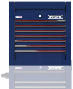 Gloss Blue Heavy Duty Top Chest