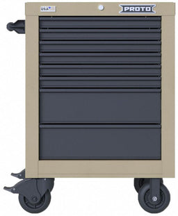 Rolling Tool Cabinet Tan Heavy Duty