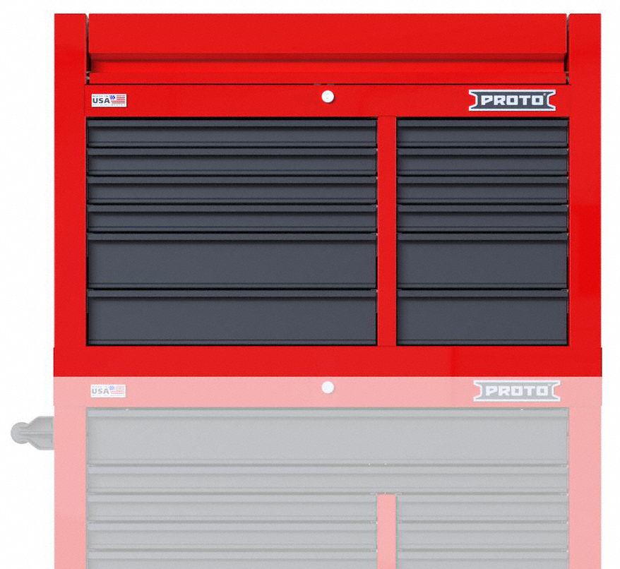 Gloss Red Heavy Duty Top Chest