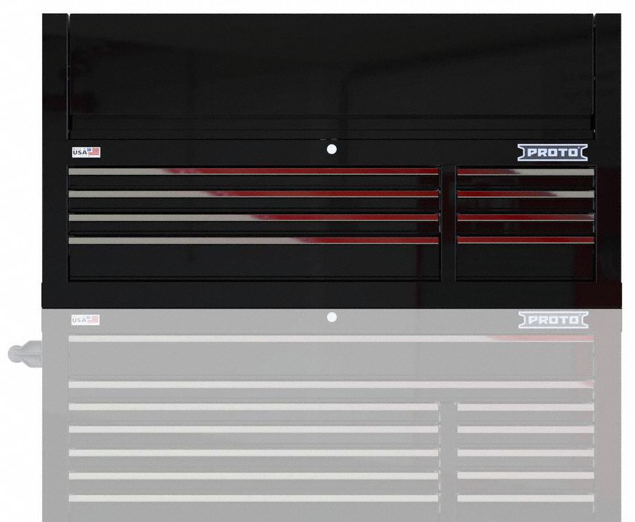 Gloss Black Heavy Duty Top Chest