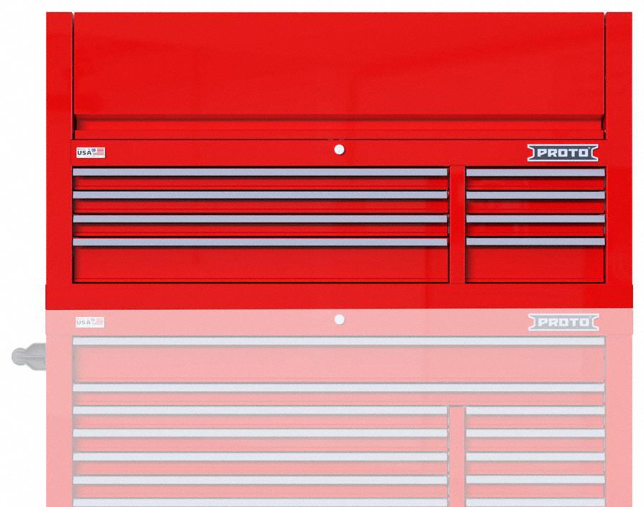 Gloss Red Heavy Duty Top Chest