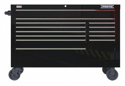 Rolling Tool Cabinet Black Heavy Duty