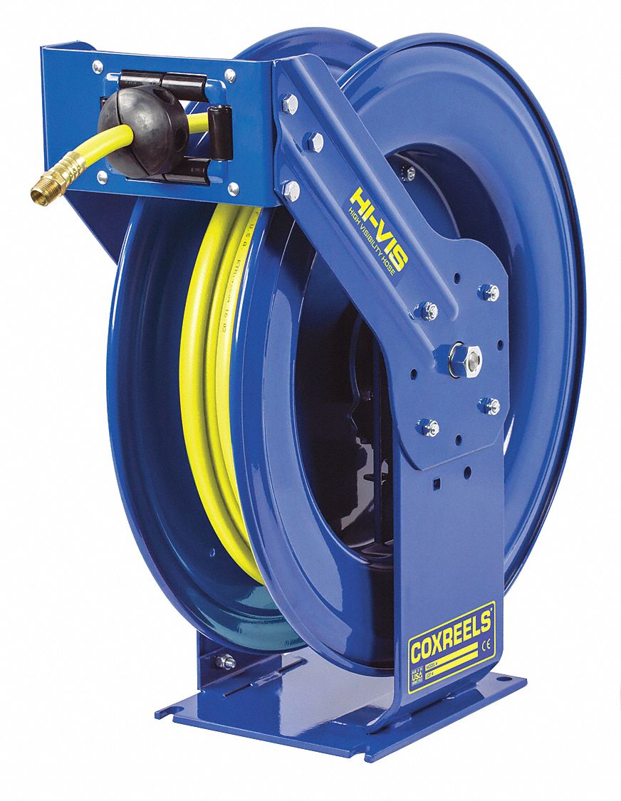 Spring Return Hose Reel 3/8 MNPT 50 ft