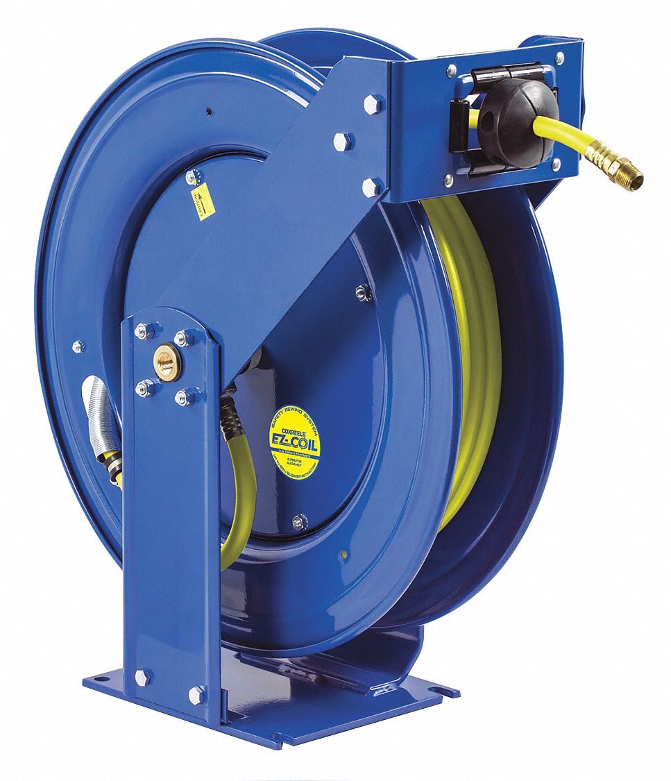 Spring Return Hose Reel 3/8 MNPT 75 ft