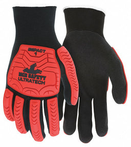 Coated Gloves L knit Cuff PK12