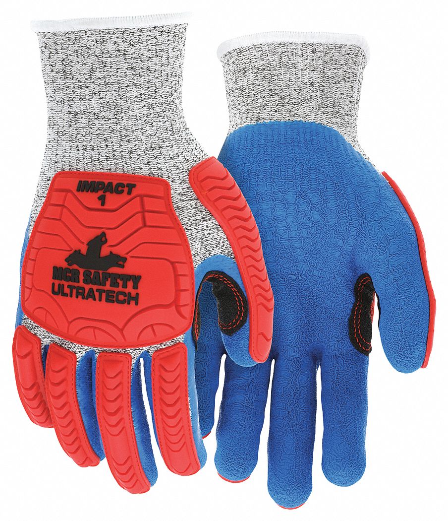 Coated Gloves 2XL knit Cuff PK12