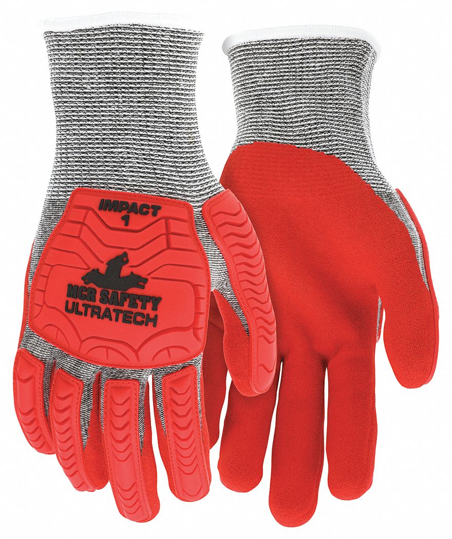 Coated Gloves L knit Cuff PK12