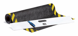Floor Runner 25 ft L 3 ft W Black