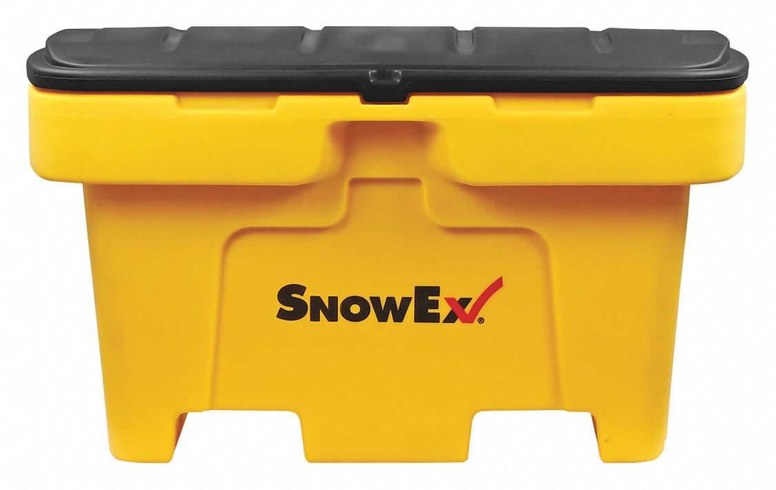 Salt Box Yellow Solid HDPE