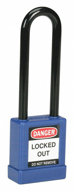 Lockout Safety Padlock 3 Blue