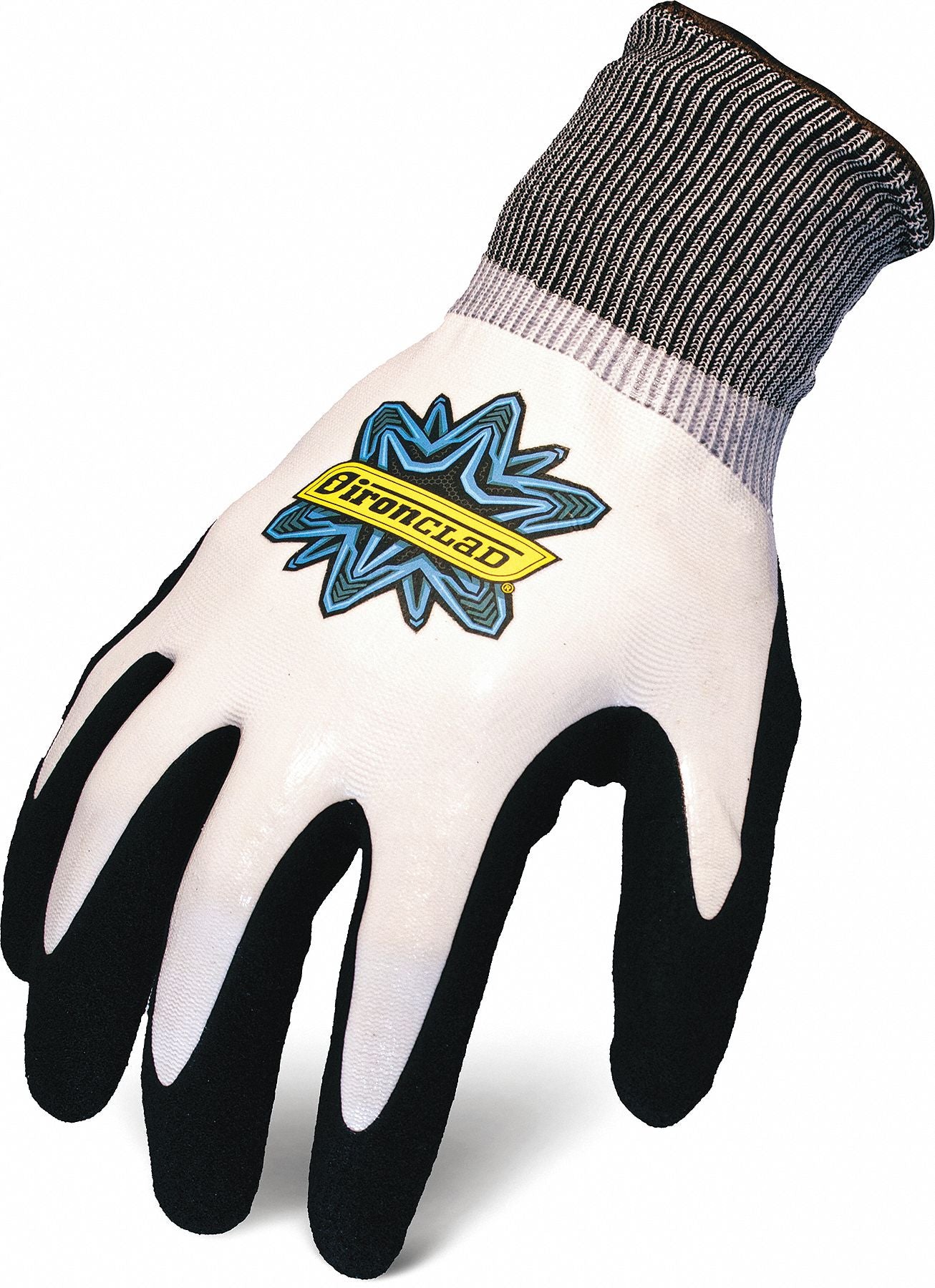 Knit Gloves Full Finger Coverage L Sz