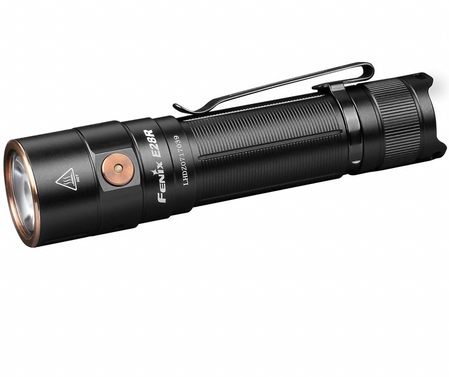 Flashlight Aluminum Black 1500lm