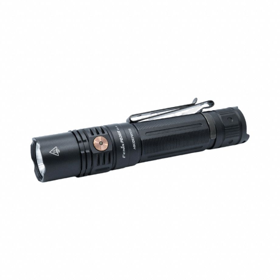 Flashlight Aluminum Black 1600lm