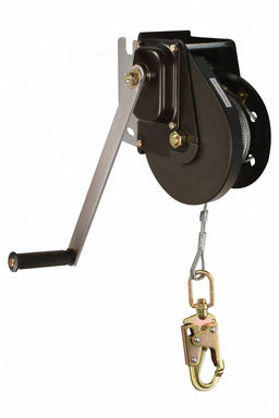 Materials Winch Black 8 1/2 in H Manual