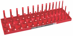 SocketTray Red Plastic 311/16in 1PK