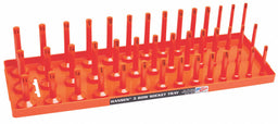 SocketTray Orange Plastic 311/16in 1PK