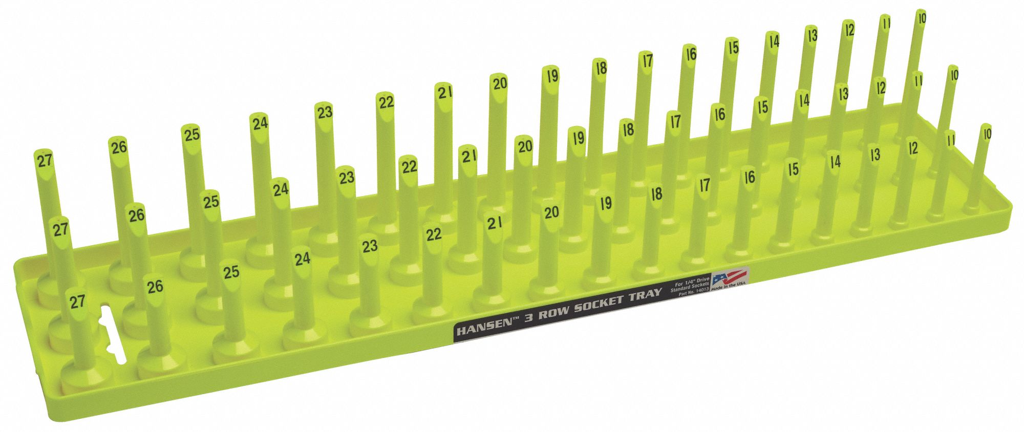 SocketTray Yellow Plastic 311/16in 1PK