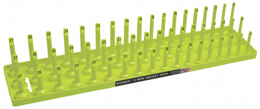 SocketTray Yellow Plastic 311/16in 1PK