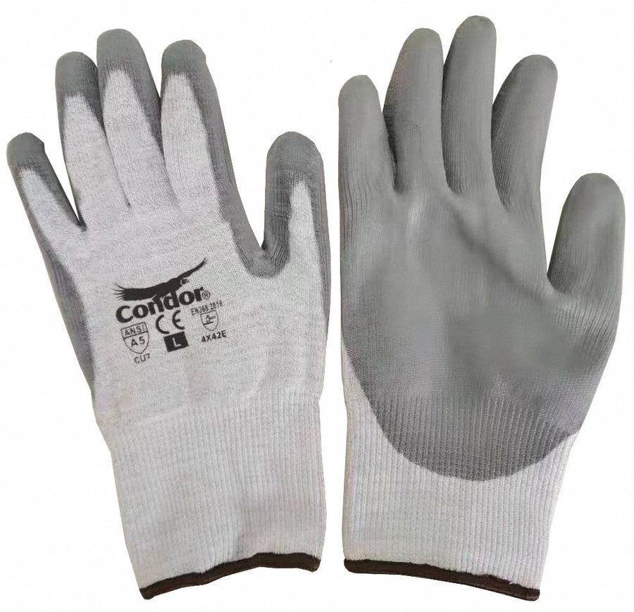 Cut-Resistant Gloves Polyurethane L PR