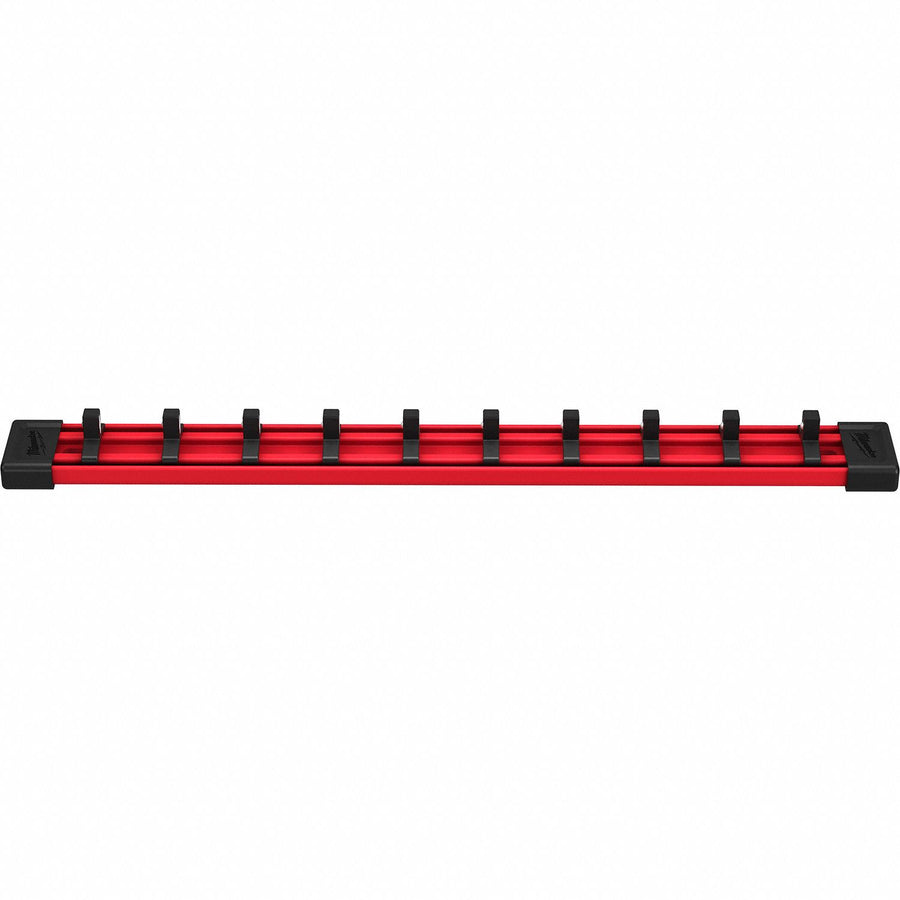 SocketRail Blk Red Plastic 1313/16in 1PK