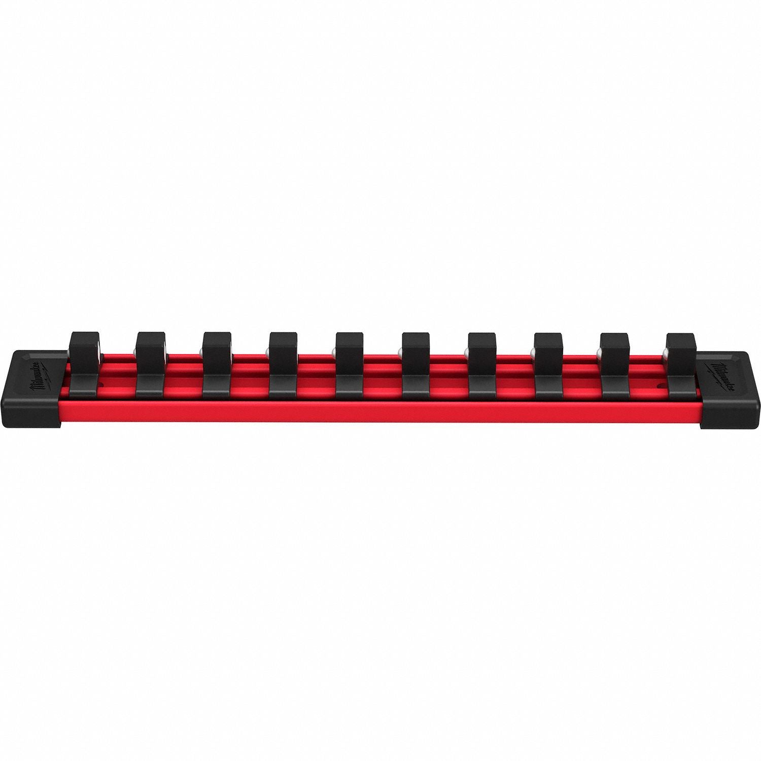 SocketRail Blk Red Plastic 1313/16in 1PK