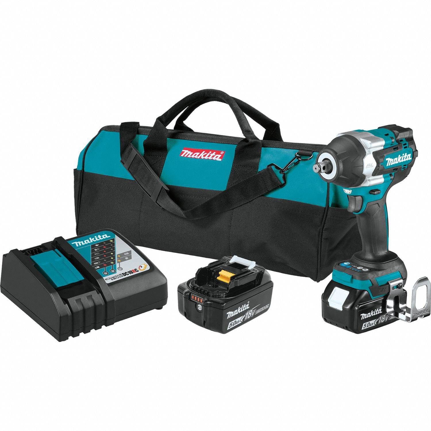 Impact Wrench Kit Cordless 18V DC 6 5/8