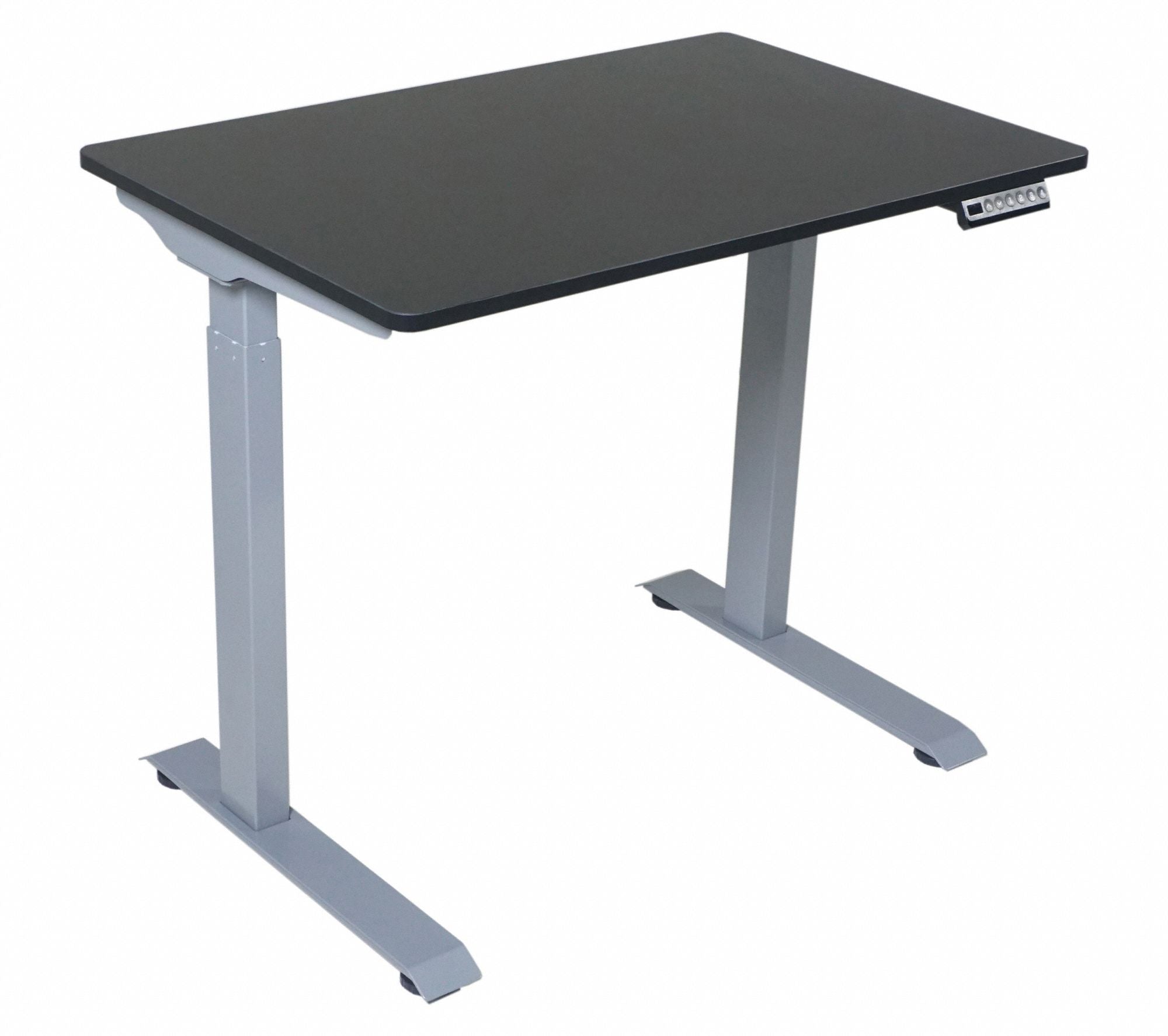 Electric Sit-Stand Desk 36 in W Black