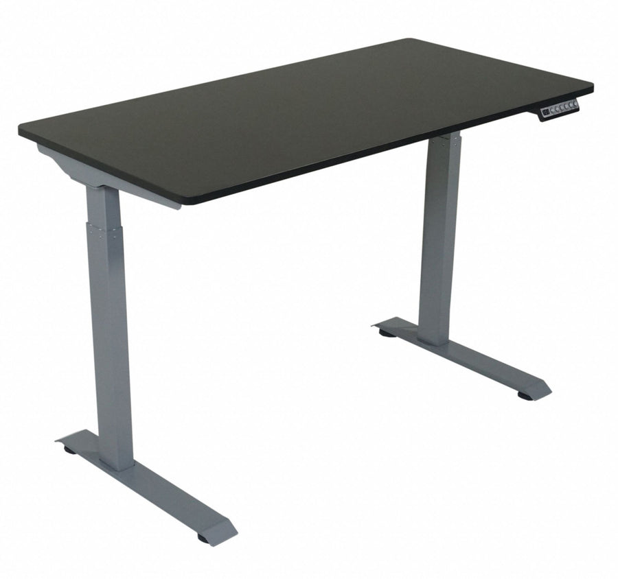 Electric Sit-Stand Desk 48 in W Black