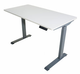 Electric Sit-Stand Desk 48 in W White