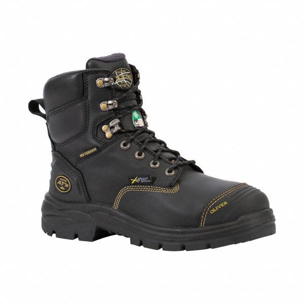 6-Inch Work Boot D 6 Black PR