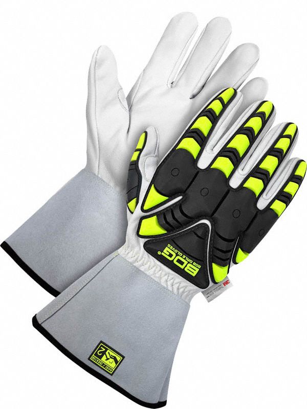 Leather Gloves Goatskin Palm