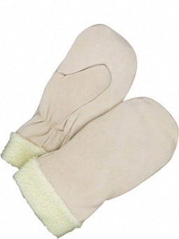 Leather Mitts Cowhide Palm L