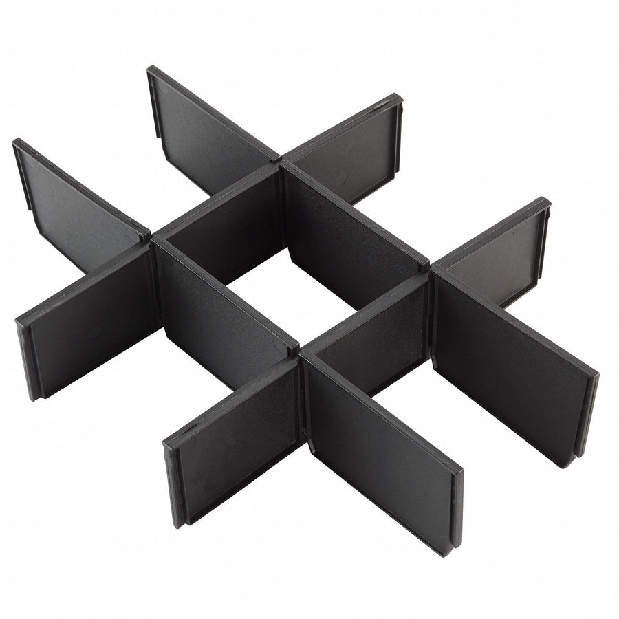 DrawerDividerKit 3inx165/16in Black 1PK