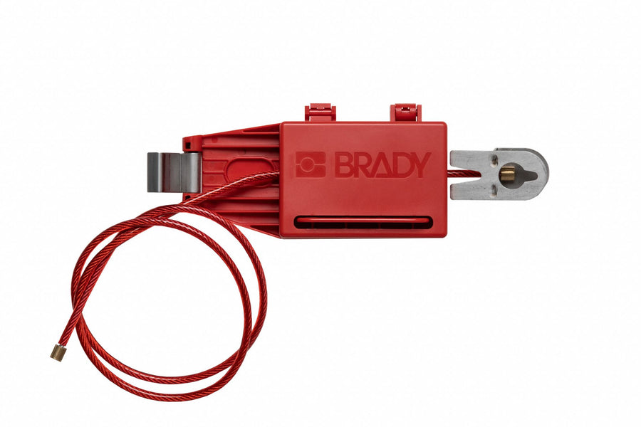 Circuit Breaker Lockout Red 6.24 in L