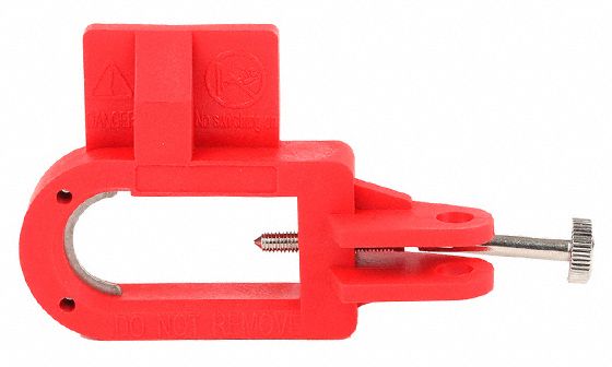Circuit Breaker Lockout Red 4-1/2 L