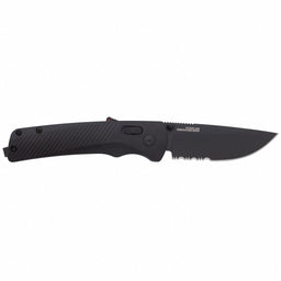 Folding Knives Blackout Steel Serrated