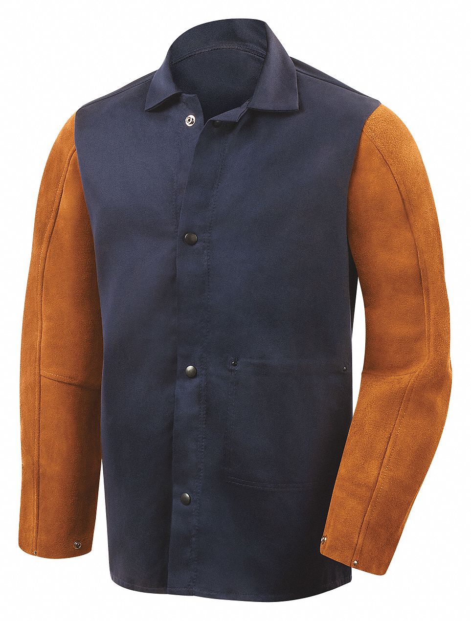 K7358 Leather Sleeves Jacket Flame Resist 3XL