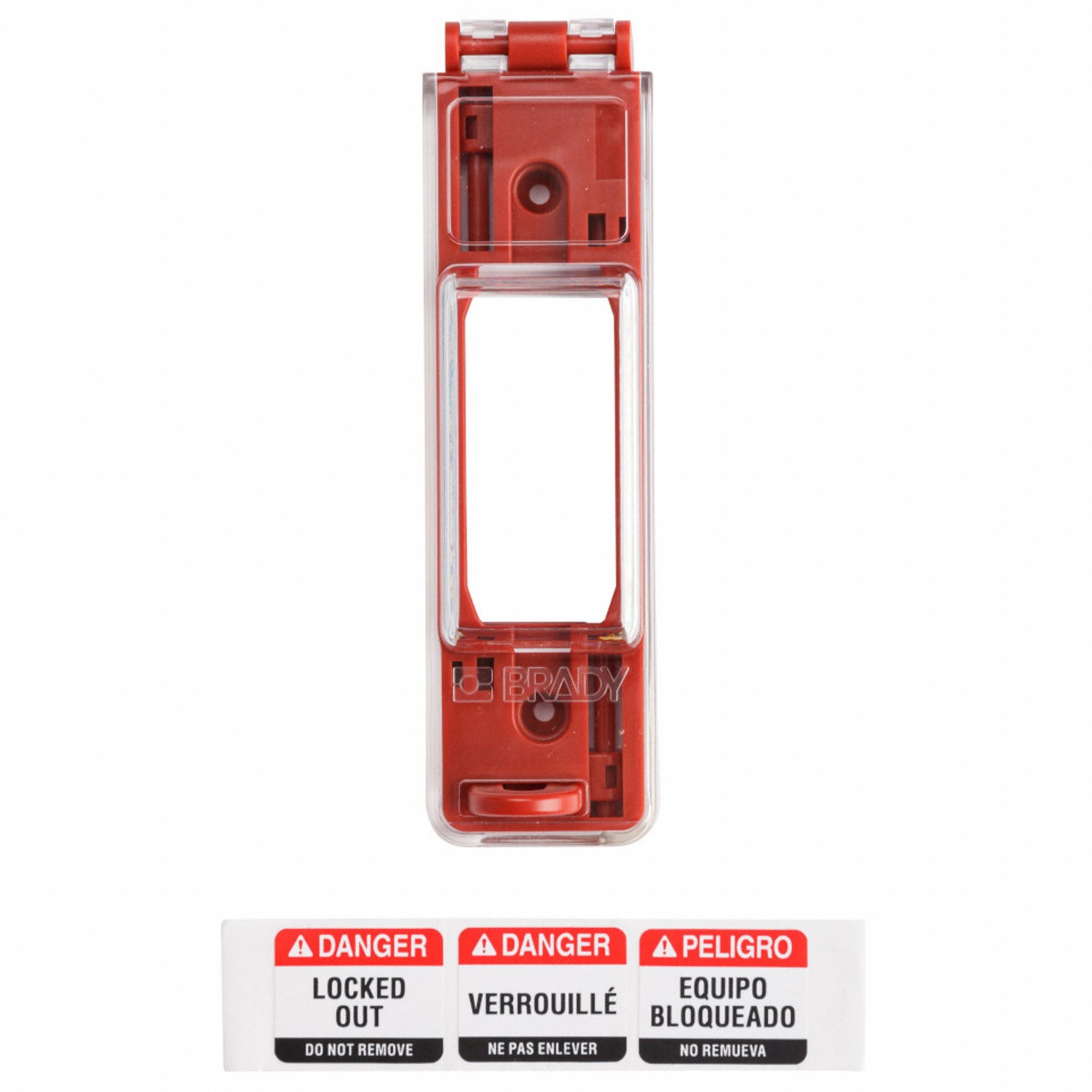 Wall Switch Lockout Red 9/32 in Dia.